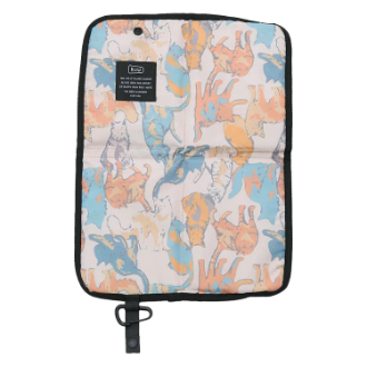 【KiU】コンパクトソフトクッションマット 1seater　ルミナスキャッツOF