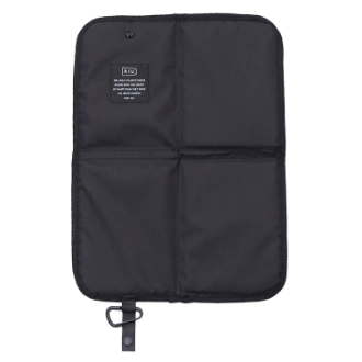 【KiU】コンパクトソフトクッションマット 1seater　ブラック