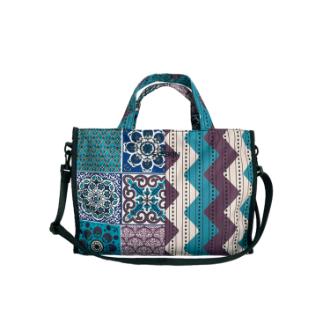 【syabon】洗えるBAG　スクエアショルダー　MIDDLE EAST