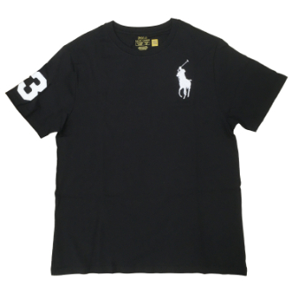 【POLO RALPH LAUREN/ポロラルフローレン】ビックポニーTシャツ　ブラック　ボーイズXL