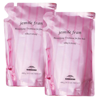 [アーリーサマーセール]ミルボン  ジェミールフランヘアトリートメント  シャイニー  400ml  2個セット