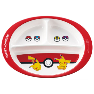 ポケットモンスター メラミン製ランチプレート モンスターボール