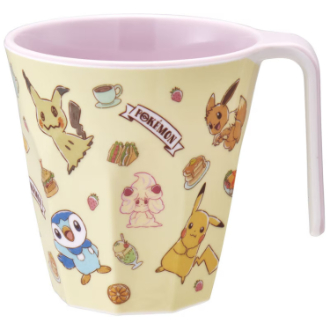 ポケットモンスター 持ち手付きメラミンタンブラー ポケモンカフェアート