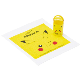 ポケットモンスター ケース付おしぼり ピカチュウフェイス25