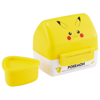 ポケットモンスター 抗菌おにぎりランチボックス ピカチュウフェイス23