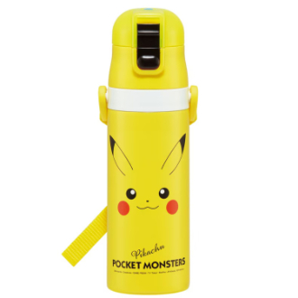 ポケットモンスター 超軽量ダイレクトステンレスボトル ピカチュウフェイス23