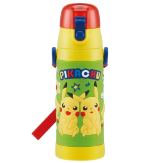 ポケットモンスター 立体プリントロック付 直飲みステンレスボトル ピカチュウ21