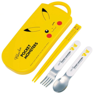 ポケットモンスター 抗菌食洗対応トリオセット ピカチュウフェイス23