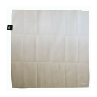 【ARPE】アルペ　ハンカチ 30cm×30cm　SANDCREAM