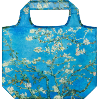 名画エコバッグLサイズ ゴッホ「アーモンドの花」