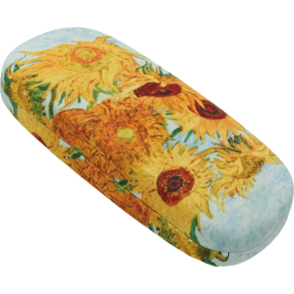 名画メガネケース ゴッホ「ひまわりⅡ」