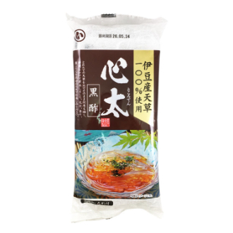 伊豆産天草使用ところてん  黒酢