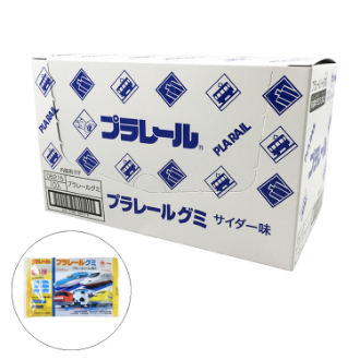 プラレールグミ サイダー味 10個入