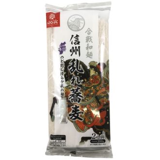 合戦和麺　信州乱れ蕎麦 白の巴 200ｇ