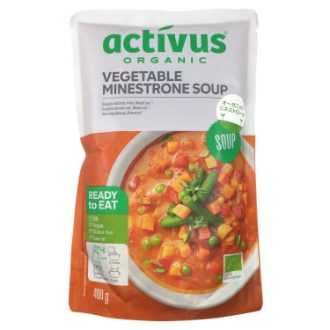 activus　オーガニックミネストローネ 400g