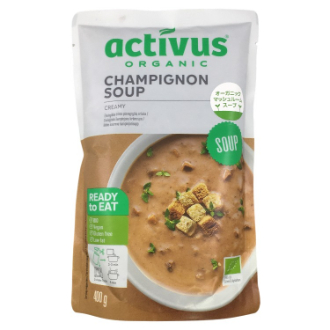 activus　オーガニックマッシュルームスープ 400g