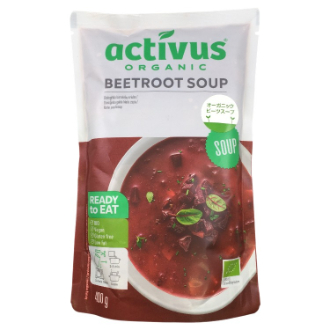 activus　オーガニックビーツスープ 400g