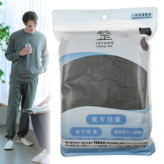 【整 TOTONO】紳士 リカバリー パンツ（一般医療機器）　グレー　L