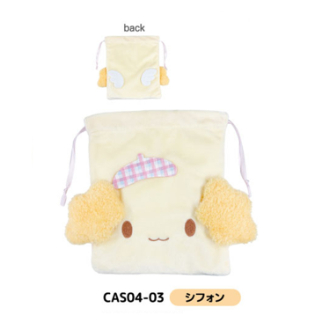 シナモエンジェルス フェイス巾着 (シフォン)（9月下旬入荷予定）