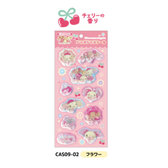 シナモエンジェルス シャカシャカシール (フラワー)（9月下旬入荷予定）