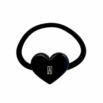 【ALEXANDRE DE PARIS】アレクサンドル ドゥ パリ　ハートモチーフ APY-18097-02　N-NOIR