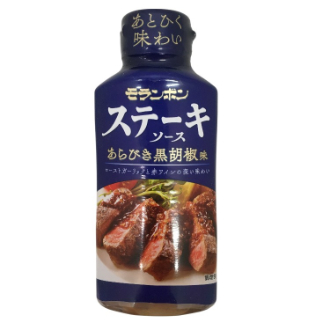 モランボン ステーキソース あらびき黒胡椒味