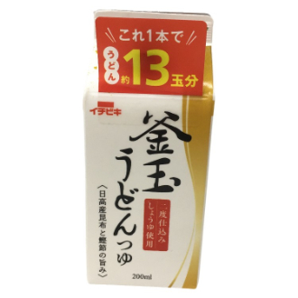 イチビキ 釜玉うどんつゆ