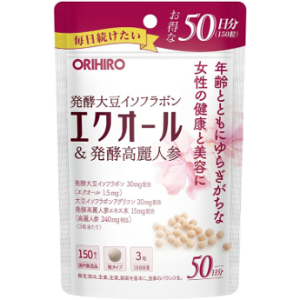 [ダイエット&ビューティー]オリヒロ  エクオール＆発酵高麗人参　徳用