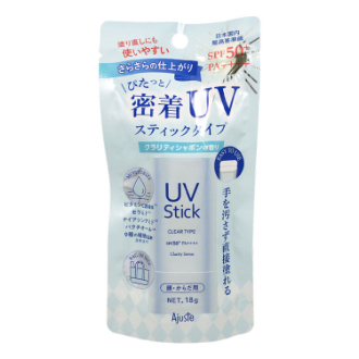 [ビューティーフェア]〔アジャステ〕UVスティック  クラリティシャボン