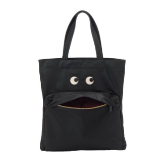 〔ブランドコレクション〕［4］【ANYA HINDMARCH】アニヤハインドマーチ トートバッグ  BLACK