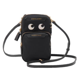 〔ブランドコレクション〕［7］【ANYA HINDMARCH】アニヤハインドマーチ ショルダーバッグ　  BLACK