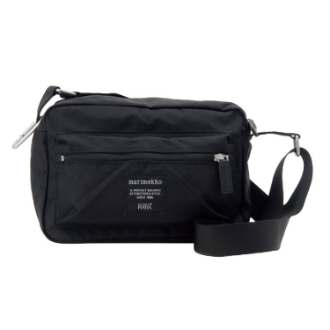 〔ブランドコレクション〕［12］【marimekko】マリメッコ ショルダーバッグ  BLACK