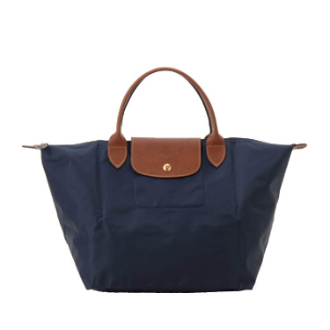 〔ブランドコレクション〕［30］【LONGCHAMP】ロンシャン バッグ　  NAVY