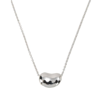 〔ブランドコレクション〕［35］【TIFFANY＆CO】ビーンデザインネックレス