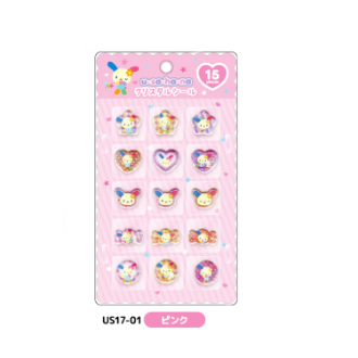 ウサハナ クリスタルシール ピンク（9月下旬入荷予定）