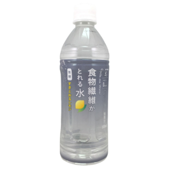 食物繊維がとれる水  すきとおるレモン  500ml