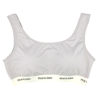 【PEACH JOHN×LECIEN】Sports ハーフトップ　グレー　M