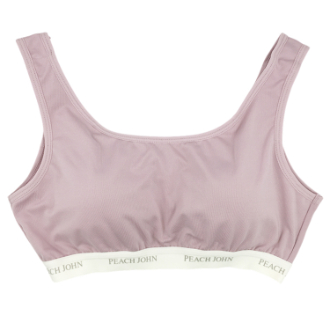 【PEACH JOHN×LECIEN】Sports ハーフトップ　スモーキーピンク　M