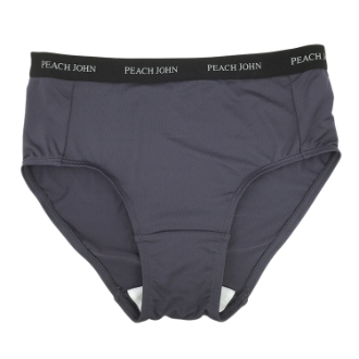 【PEACH JOHN×LECIEN】Sports サニタリーショーツ　ブラックグレー　M