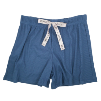【PEACH JOHN×LECIEN】New Basic ショートパンツ　ブルー　M