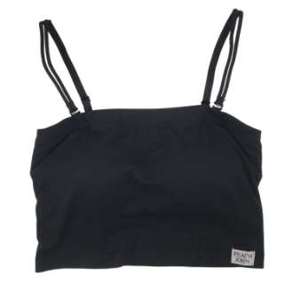 【PEACH JOHN×LECIEN】New Basic チューブトップ　ブラック　M