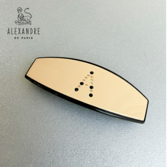 【ALEXANDRE DE PARIS】アレクサンドル ドゥ パリ　8cm バレッタ AA8-18679-05