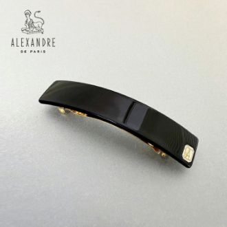 【ALEXANDRE DE PARIS】アレクサンドル ドゥ パリ　8cm バレッタ AA8-18665-03