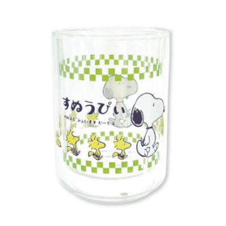 【SNOOPY】スヌーピー ダブルウォールフリーカップL 整列