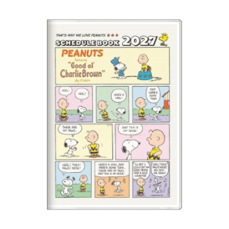 【2027年カレンダー・手帳】週間Ｂ６ストーリーブック スヌーピー／コミック