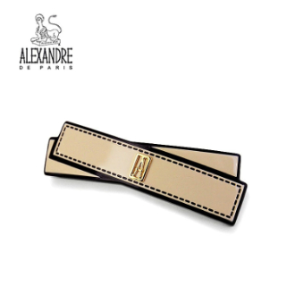 【ALEXANDRE DE PARIS】アレクサンドル ドゥ パリ　6cm バレッタ　AA6-18608-03