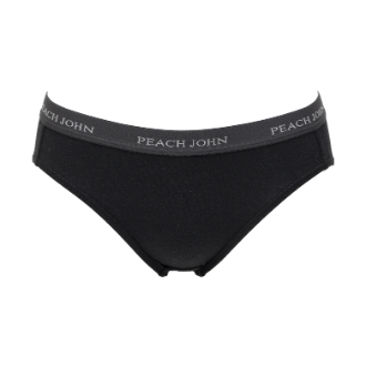 【PEACH JOHN×LECIEN】Casual レギュラーショーツ　ブラック　M