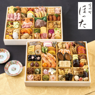 （2027年おせち）京都清水五条「ほった」監修 100品目おせち B41-1C 75503