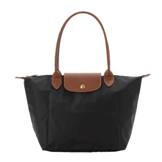 [オータムブランドコレクション]［18］【LONGCHAMP】ロンシャン プリアージュショルダーM  NOIR