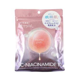 ももぷり  潤いバリアセラムマスク N